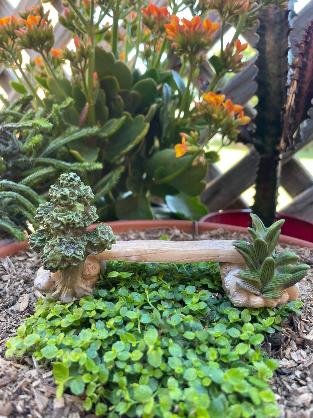 Fairy Garden Plank Bridge