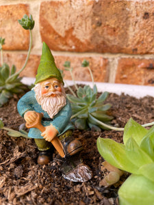 Garden Gnome with Spade