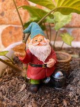 Load image into Gallery viewer, Garden Gnome with Planter Basket
