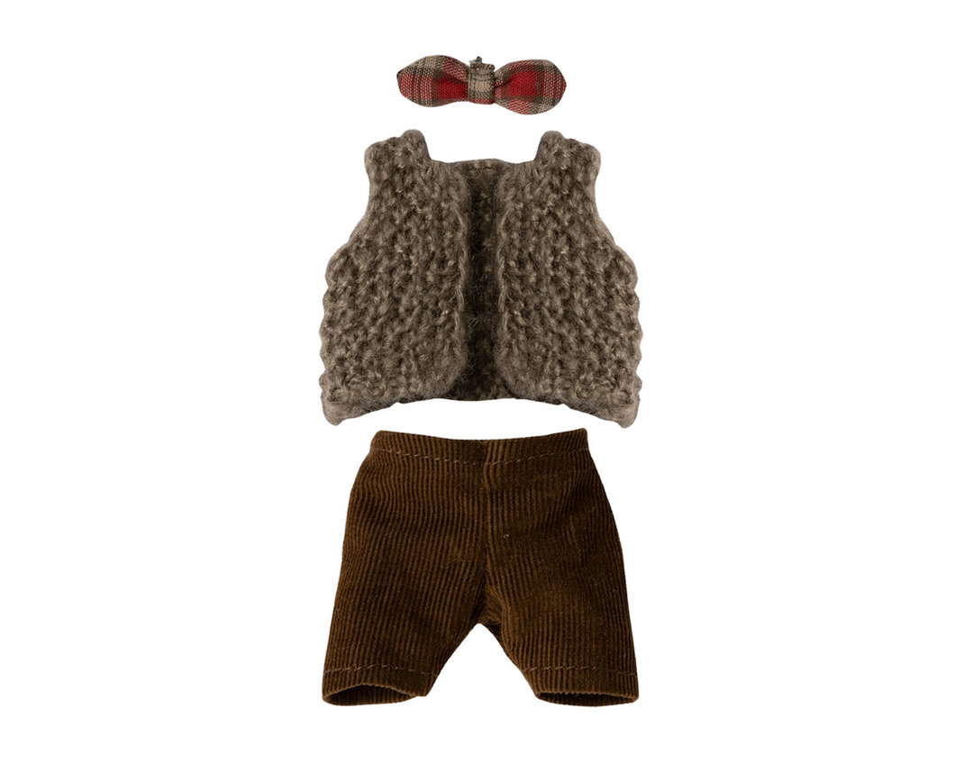 Maileg Vest and Pants for Grandpa Mouse