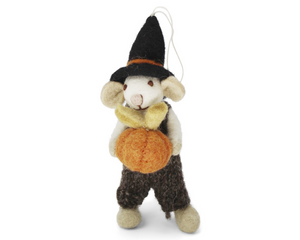 Gry & Sif Mouse with Pumpkin - Small