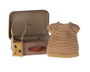 Maileg Dress and Bag in Suitcase - Big Sister 2024