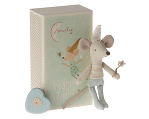 Maileg Tooth Fairy Mouse Little Brother in Box 2024