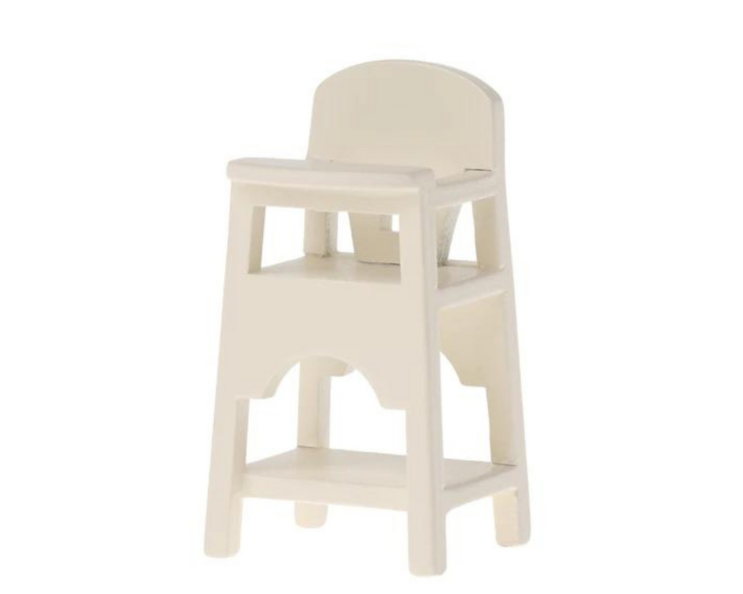 Maileg High Chair Mouse -Off White 2024