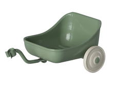 Load image into Gallery viewer, Maileg Tricycle Trailer Mouse Green 2024
