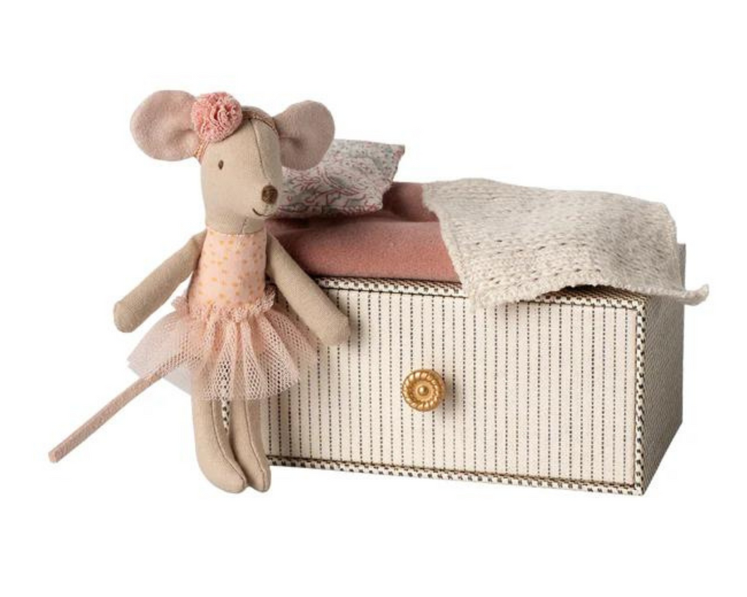 Maileg Dance Mouse in Daybed Little Sister