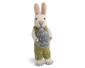 Gry & Sif Bunny with Blue Egg