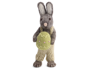 Gry & Sif Bunny with Green Egg