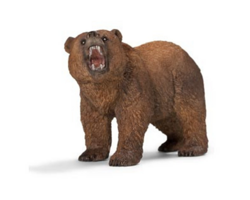 Schleich grizzly bear