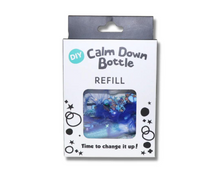 Load image into Gallery viewer, DIY Calm Down Bottle Refill available in 3 colours
