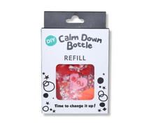 Load image into Gallery viewer, DIY Calm Down Bottle Refill available in 3 colours
