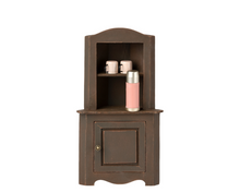 Load image into Gallery viewer, Maileg Miniature Corner Cabinet -Brown
