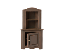 Load image into Gallery viewer, Maileg Miniature Corner Cabinet -Brown
