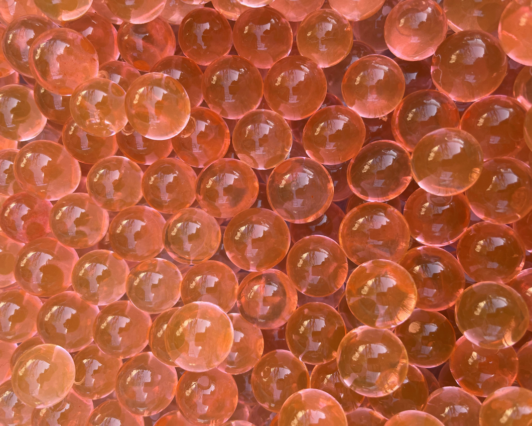 Dark Orange Water Beads