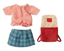 Load image into Gallery viewer, Maileg Clothes and Bag for Big Sister -Red
