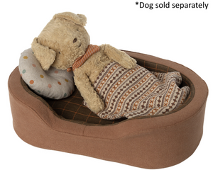 Maileg Dog Basket -Brown