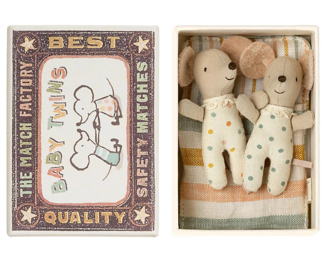 Maileg Baby Twins in Matchbox -2023