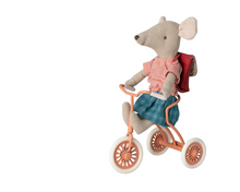 Load image into Gallery viewer, Maileg Tricycle Big Sister Mouse -Red
