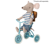 Load image into Gallery viewer, Maileg Tricycle Big Brother Mouse
